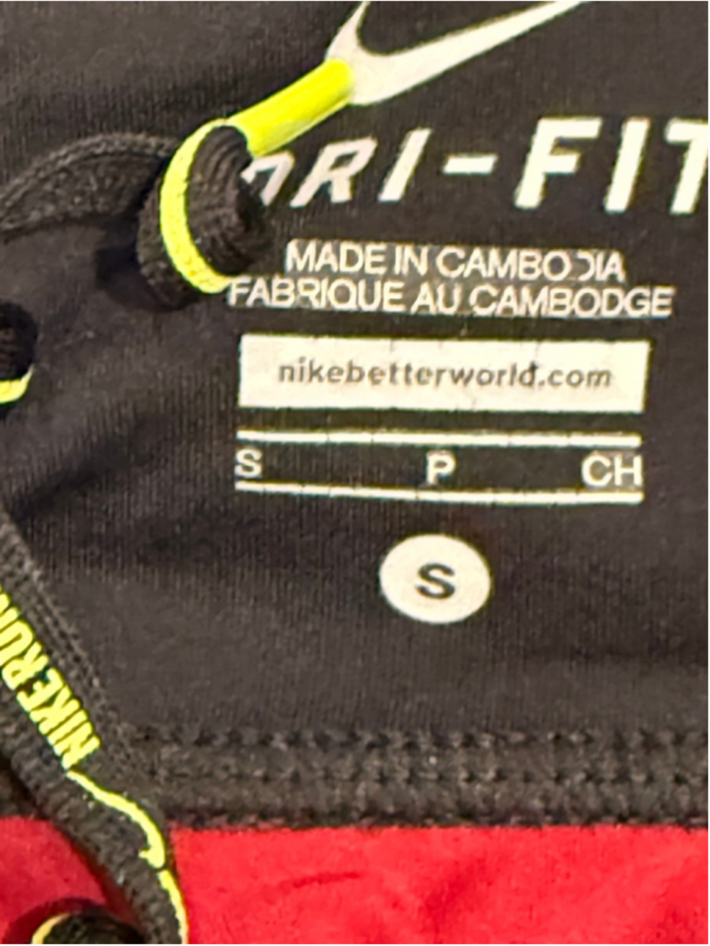 Women's Nike Dri-FIT Red Black Snake Print Leggings S - Picture 2 of 8